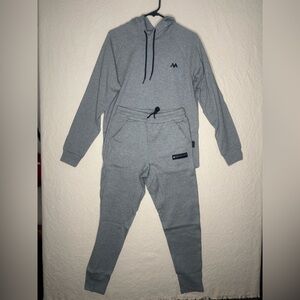 Men’s small mentality hoodie jogger set